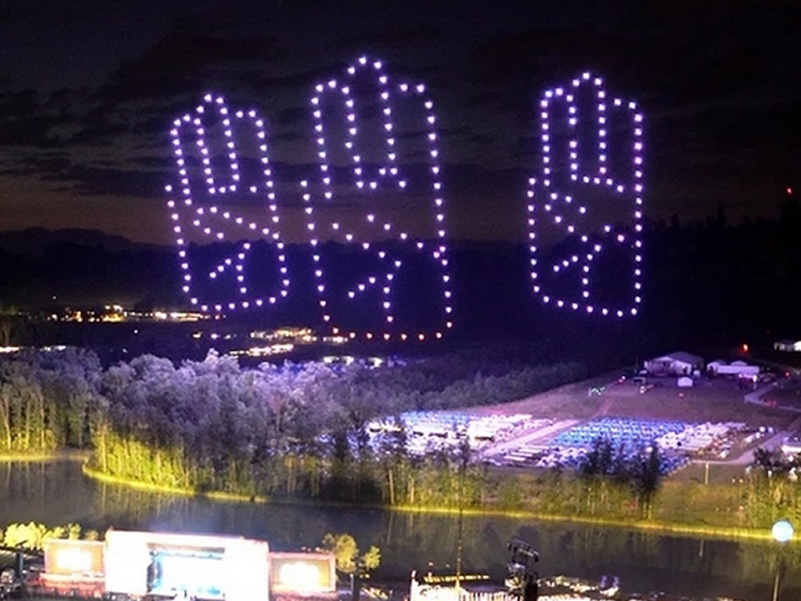 Constratar espectaculos de drones